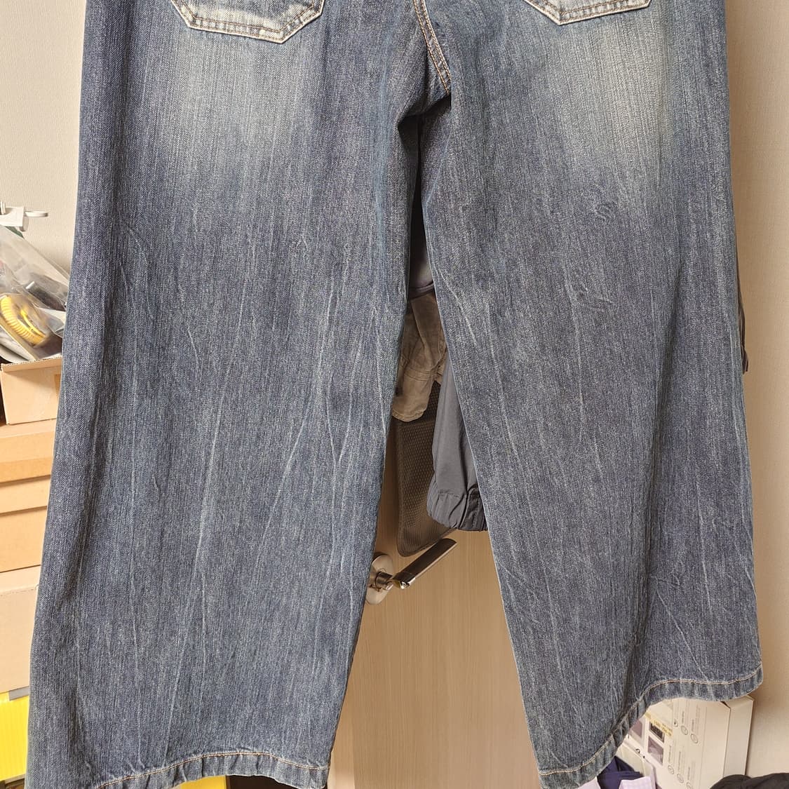 [48/국내34] 준지 25SS 더블 웨이스트 데님 팬츠 상품이미지3