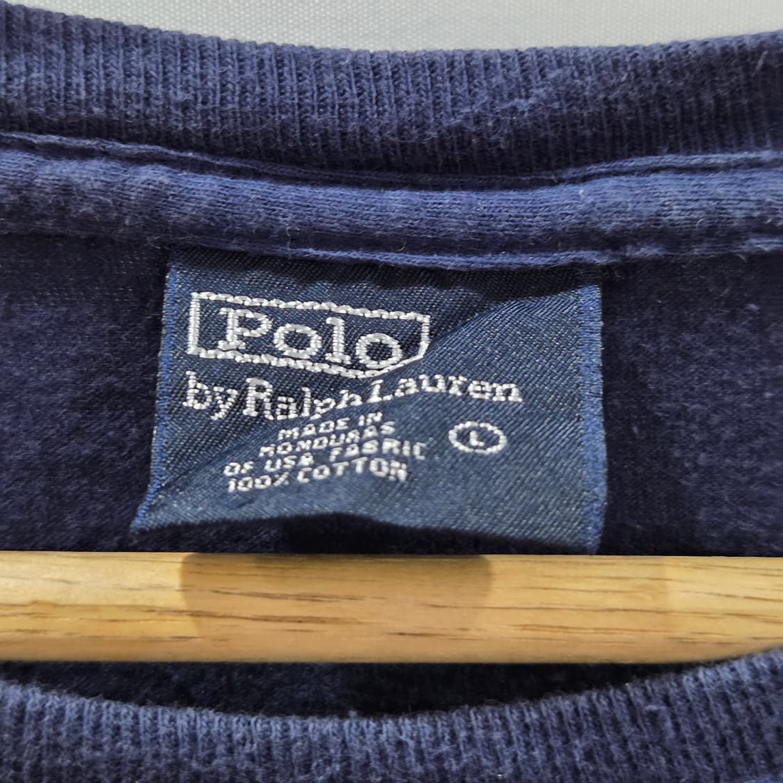 폴로랄프로렌 반팔티 네이비 L 상품이미지3