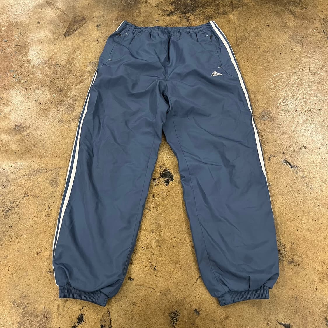 [정품] 아디다스 삼선 트레이닝 바지 네이비 b14 상품이미지2