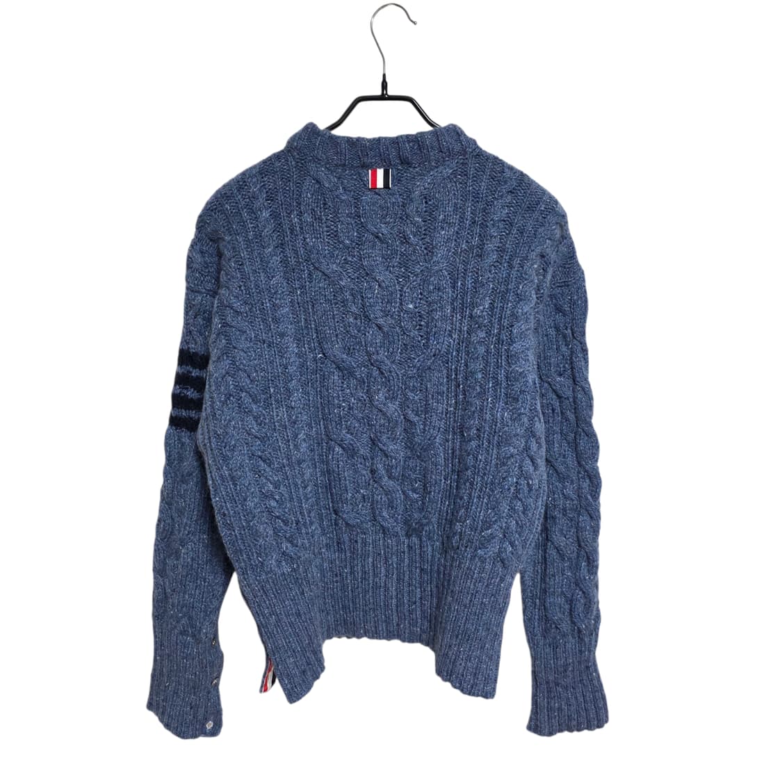 톰브라운 4바 모헤어 아란 케이블 니트 상품이미지2