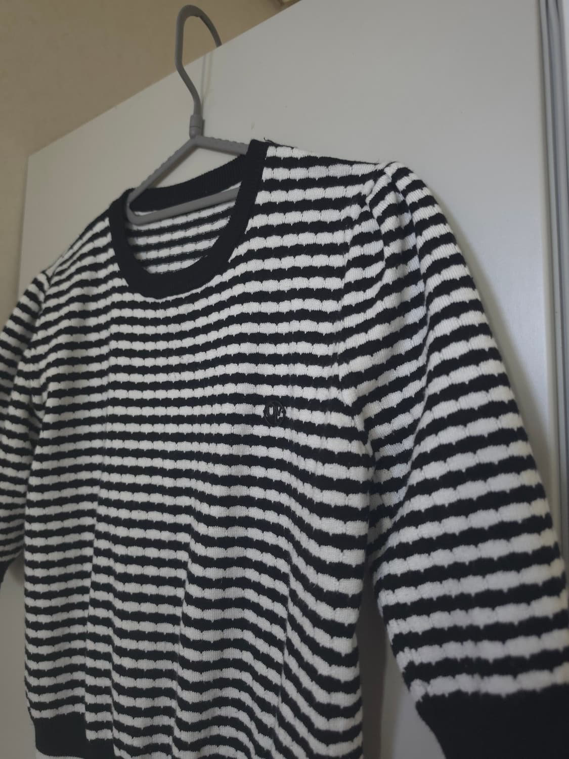 올리브데올리브 스트라이프 반팔니트 상품이미지2