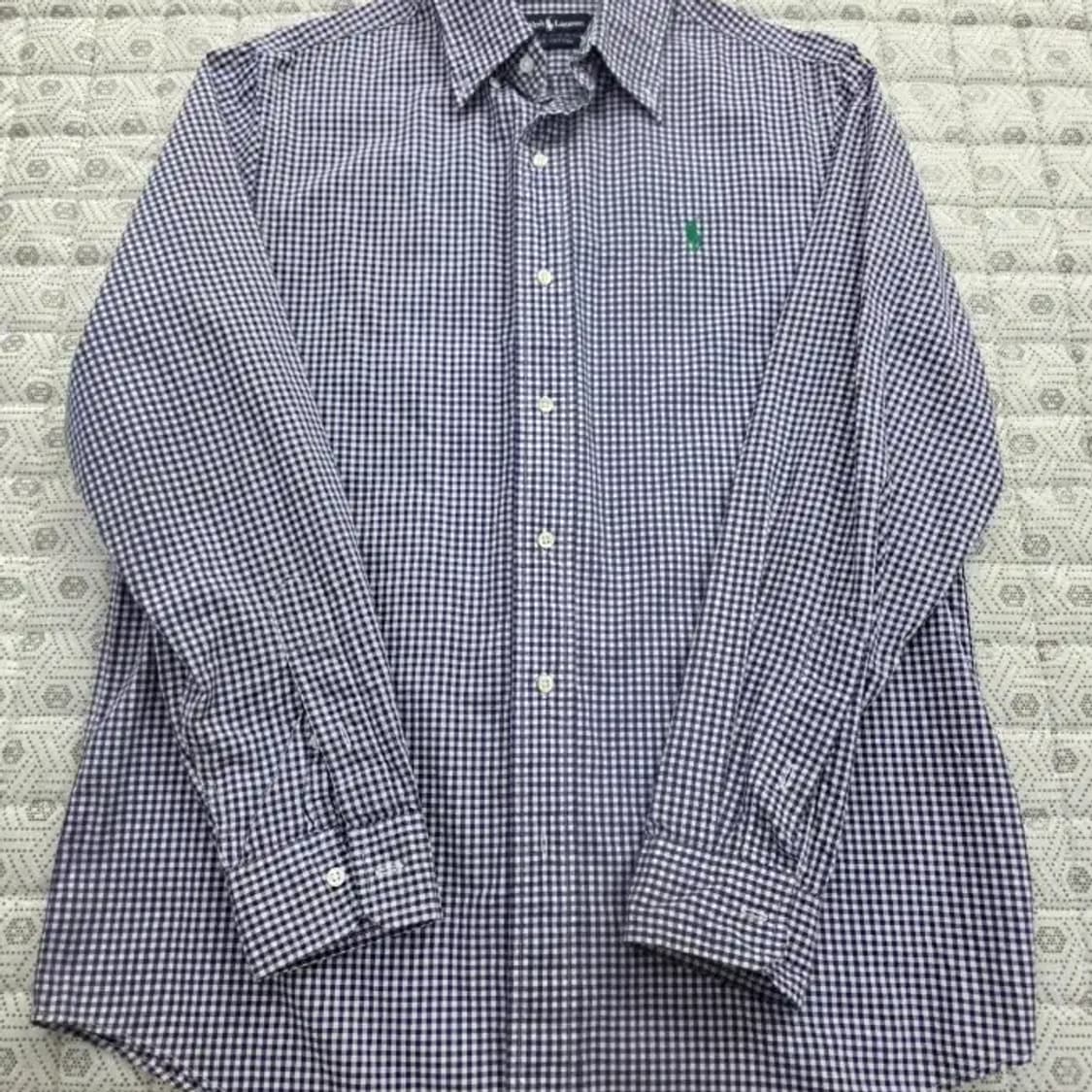 폴로 랄프로렌 체크 셔츠 블루 95 상품이미지6