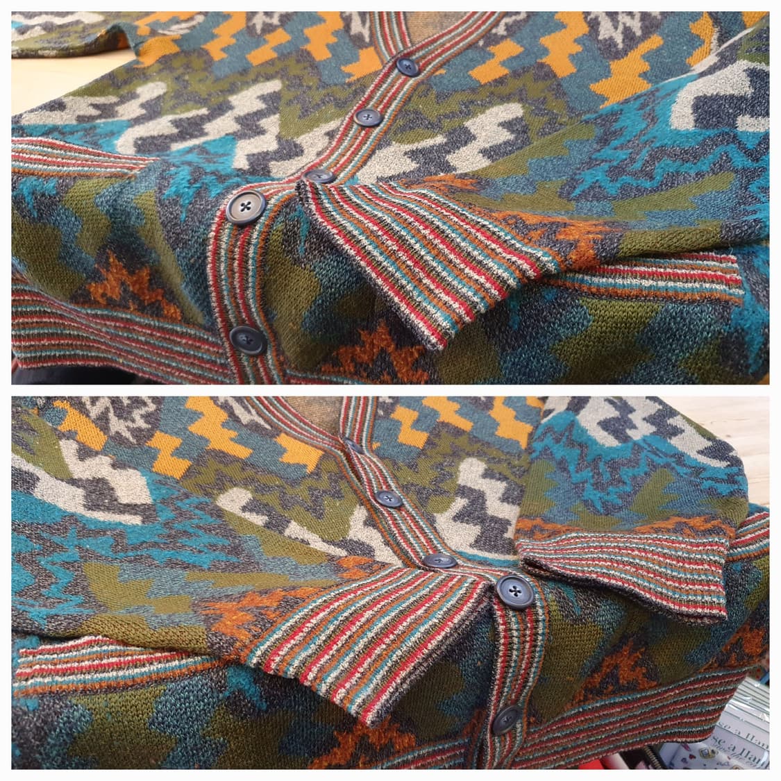 105.미소니 에스닉 가디건 상품이미지6