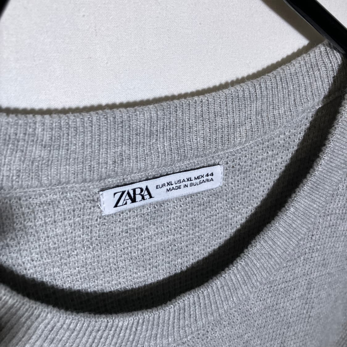 XL)자라 코튼 니트 스웨터 상품이미지3