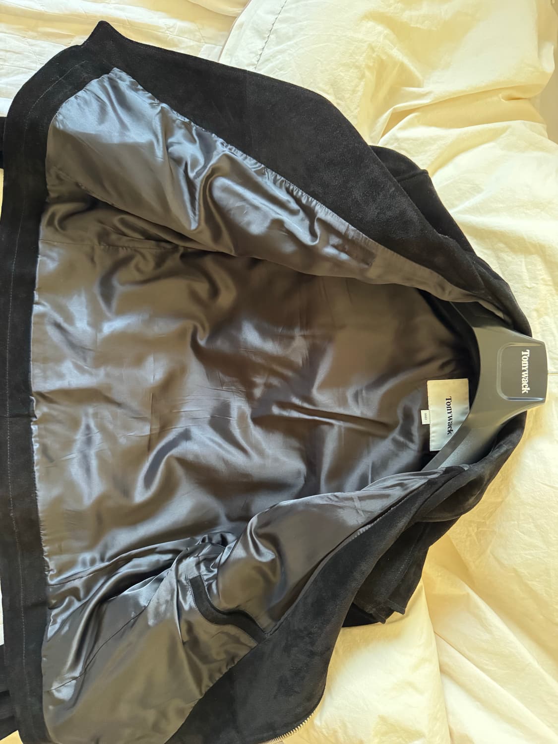 토니웩 Calf suede Biker Jacket  L 상품이미지3