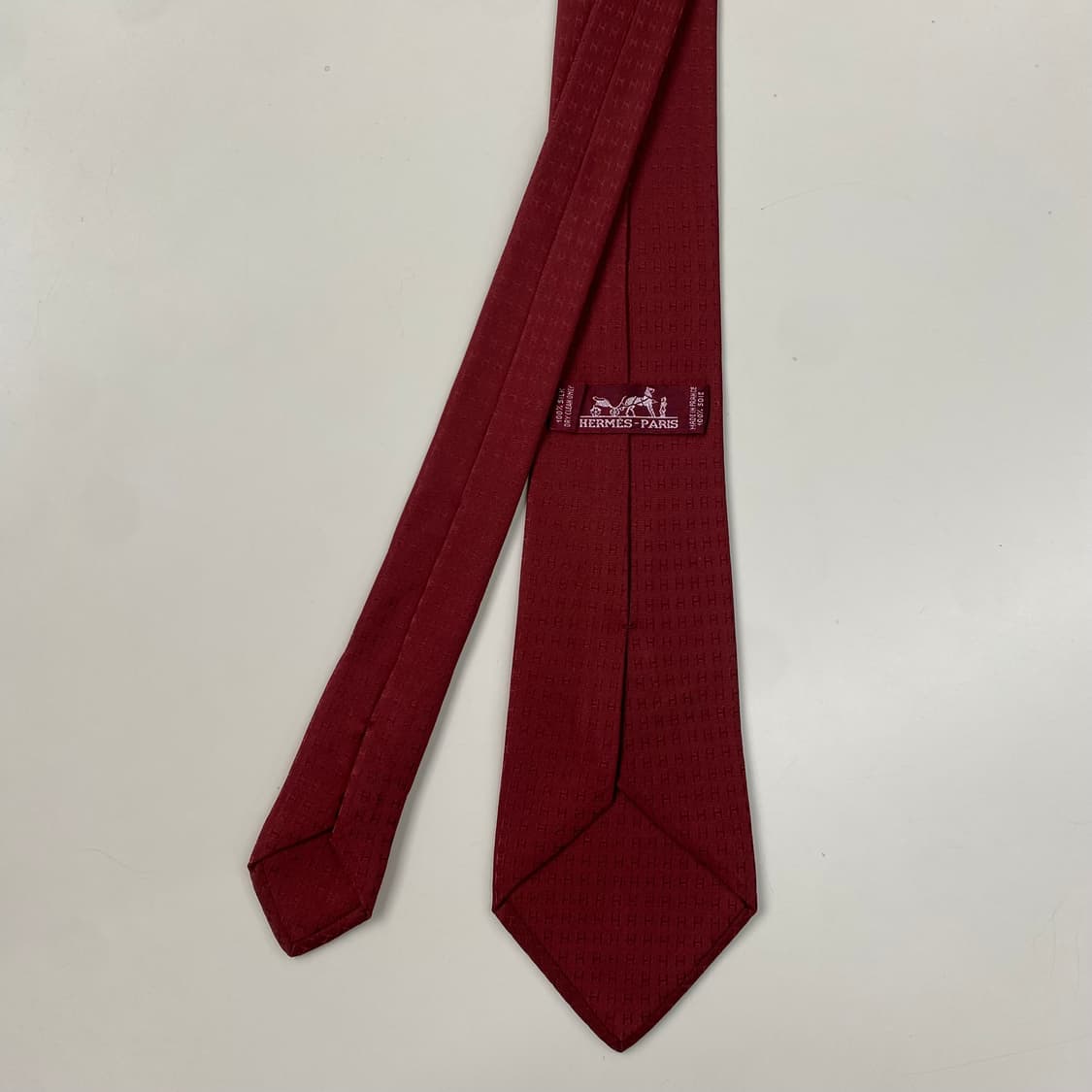 에르메스(HERMES) H모노그램 명품 정품 넥타이 상품이미지3