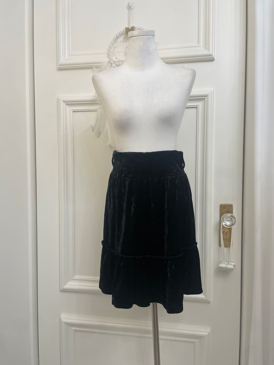 black velvet mini frill point midi bandi 상품이미지1