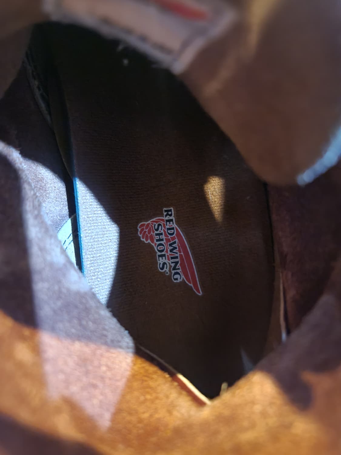 레드 윙 부츠  브라운계 레더 USA제 6-INCH 9105 상품이미지5