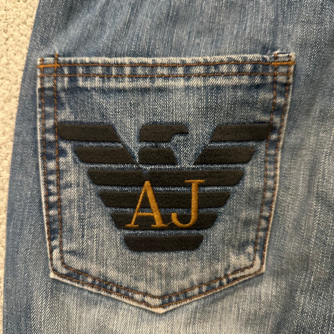 90s Armani 아르마니 진스 데님 팬츠 상품이미지9