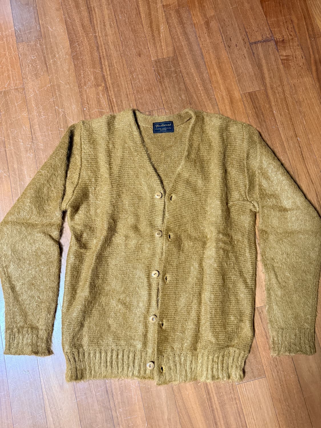 니들워크 모헤어 가디건 상품이미지1