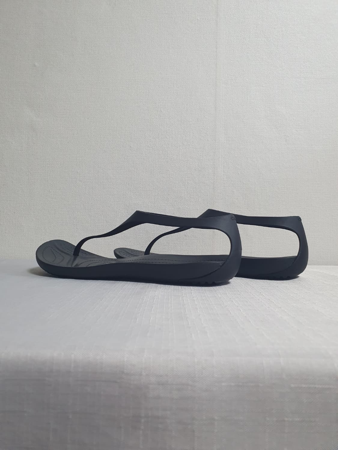 240mm 크록스 섹시 플립 샌들 블랙 W7 상품이미지5