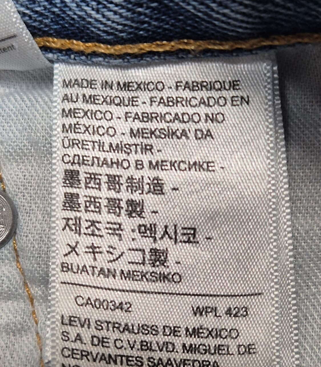 [36]리바이스 550.멕시코 메이드 -290 상품이미지4