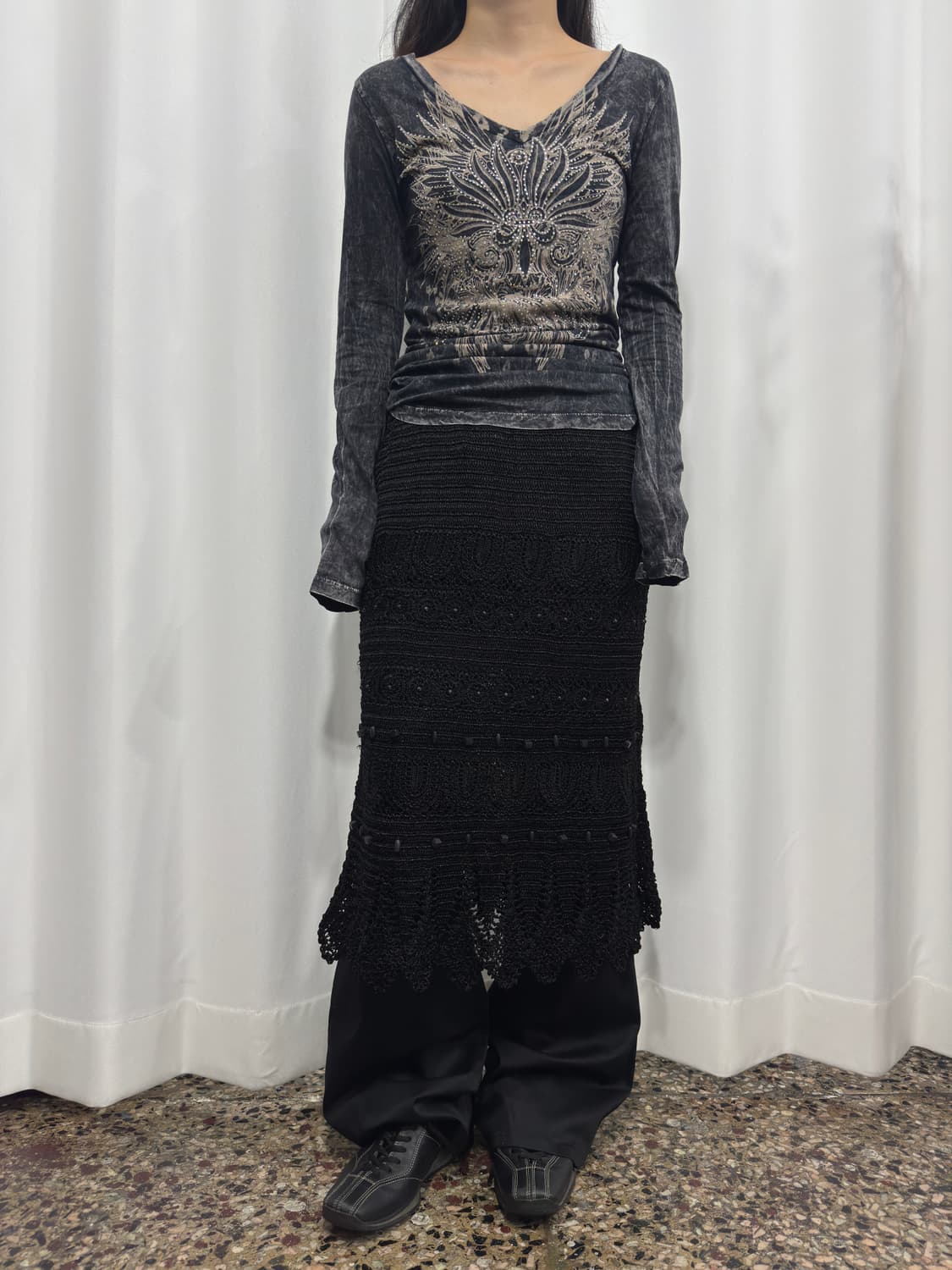 net design skirt 상품이미지4
