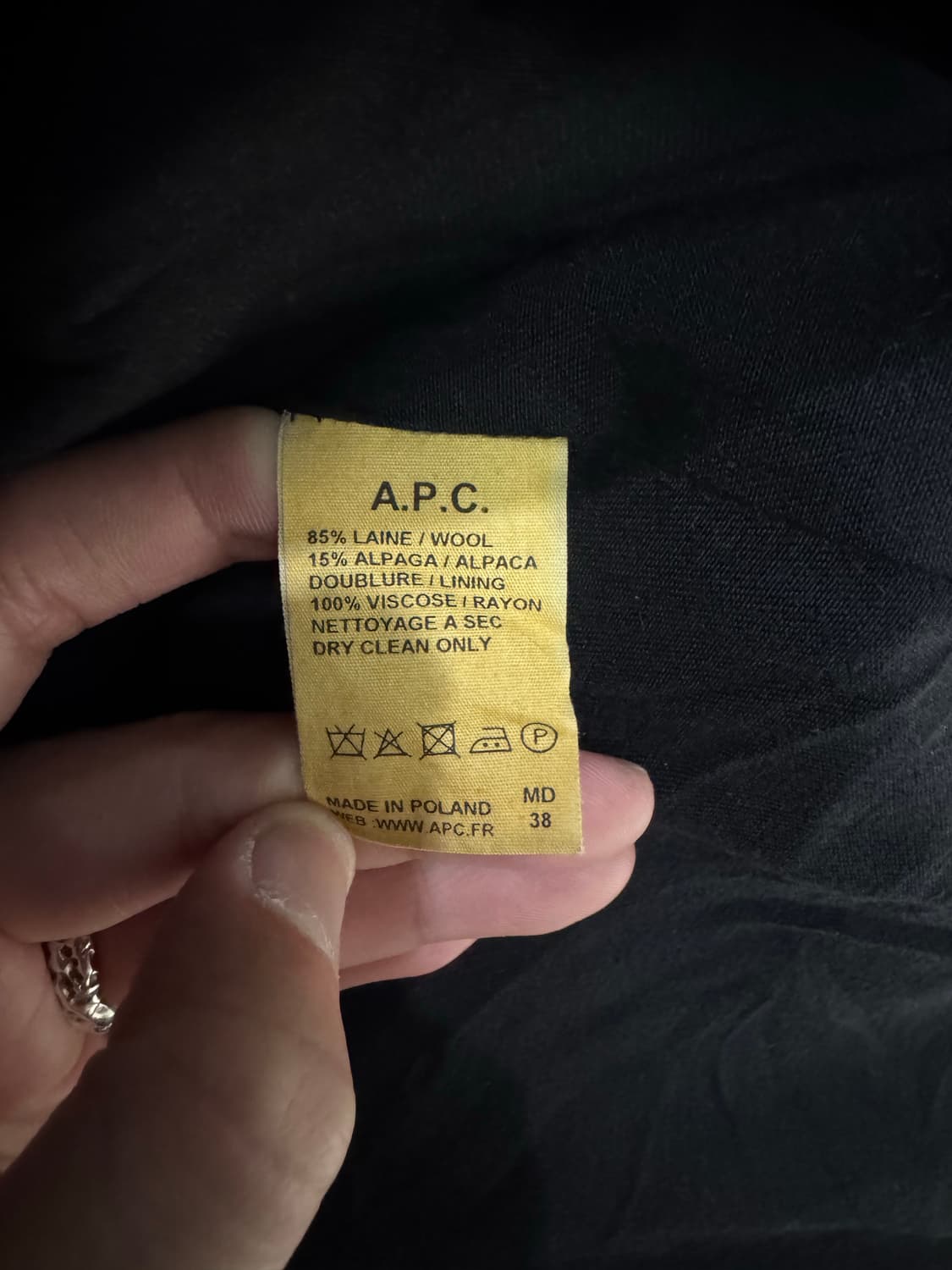 아페쎄 발마칸 울 코트 상품이미지7