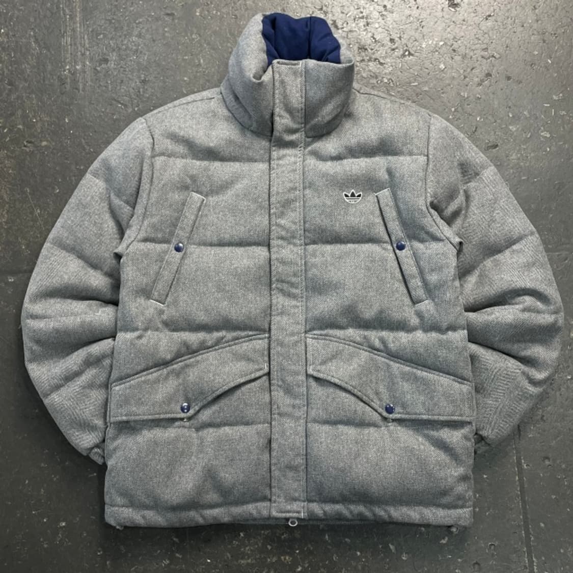 95-100 아디다스 해링본 덕다운 패딩  상품이미지1