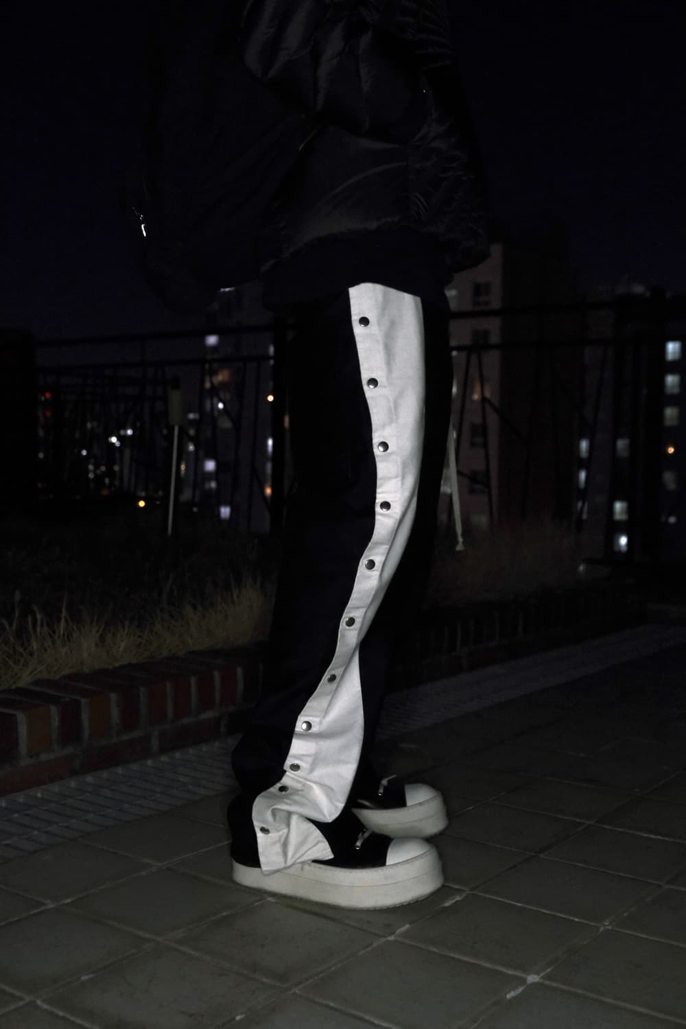 릭오웬스 다크쉐도우 배색 푸셔 팬츠 상품이미지10