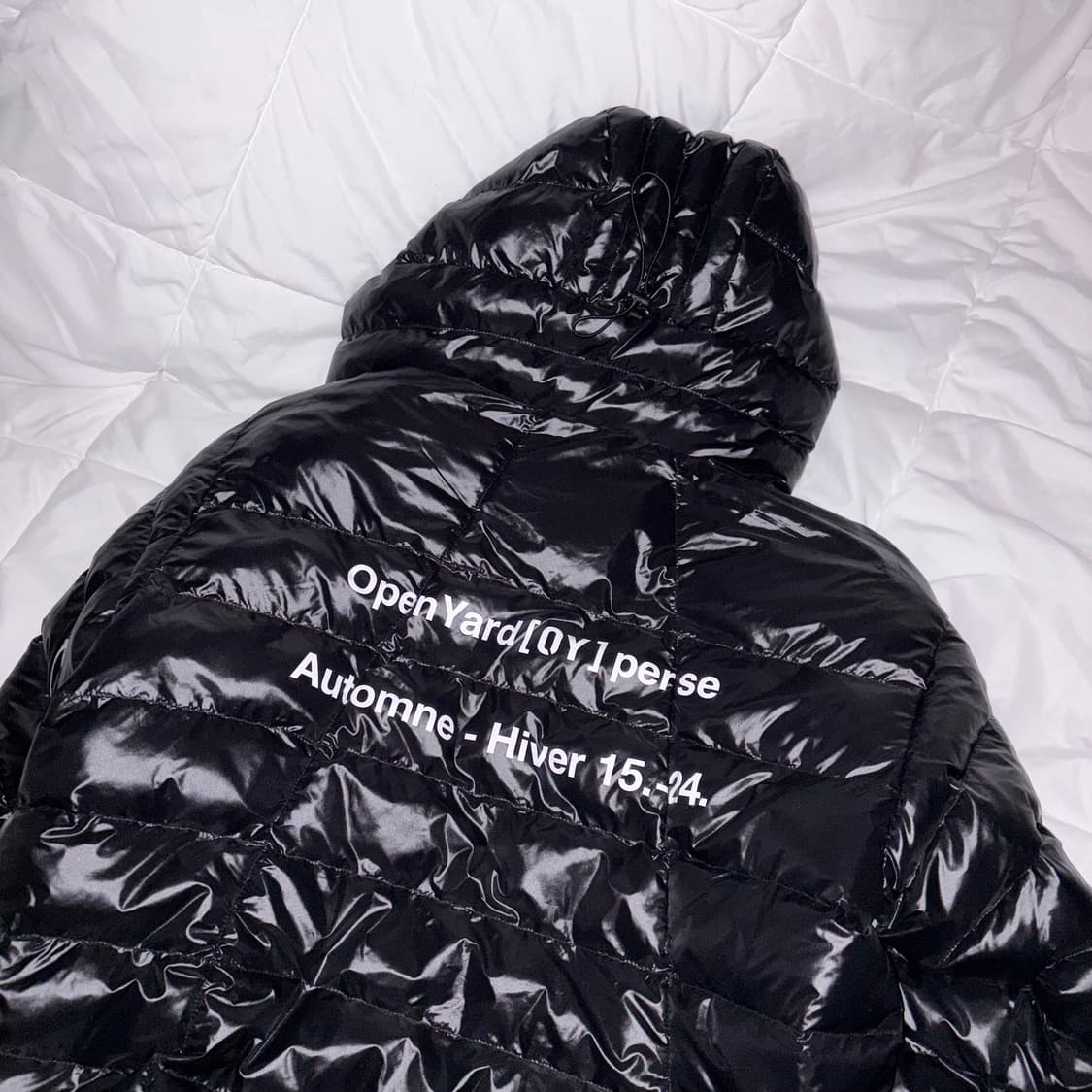 오와이 OY CURVED ZIPPER LIGHTWEIGHT PUFFER 상품이미지4