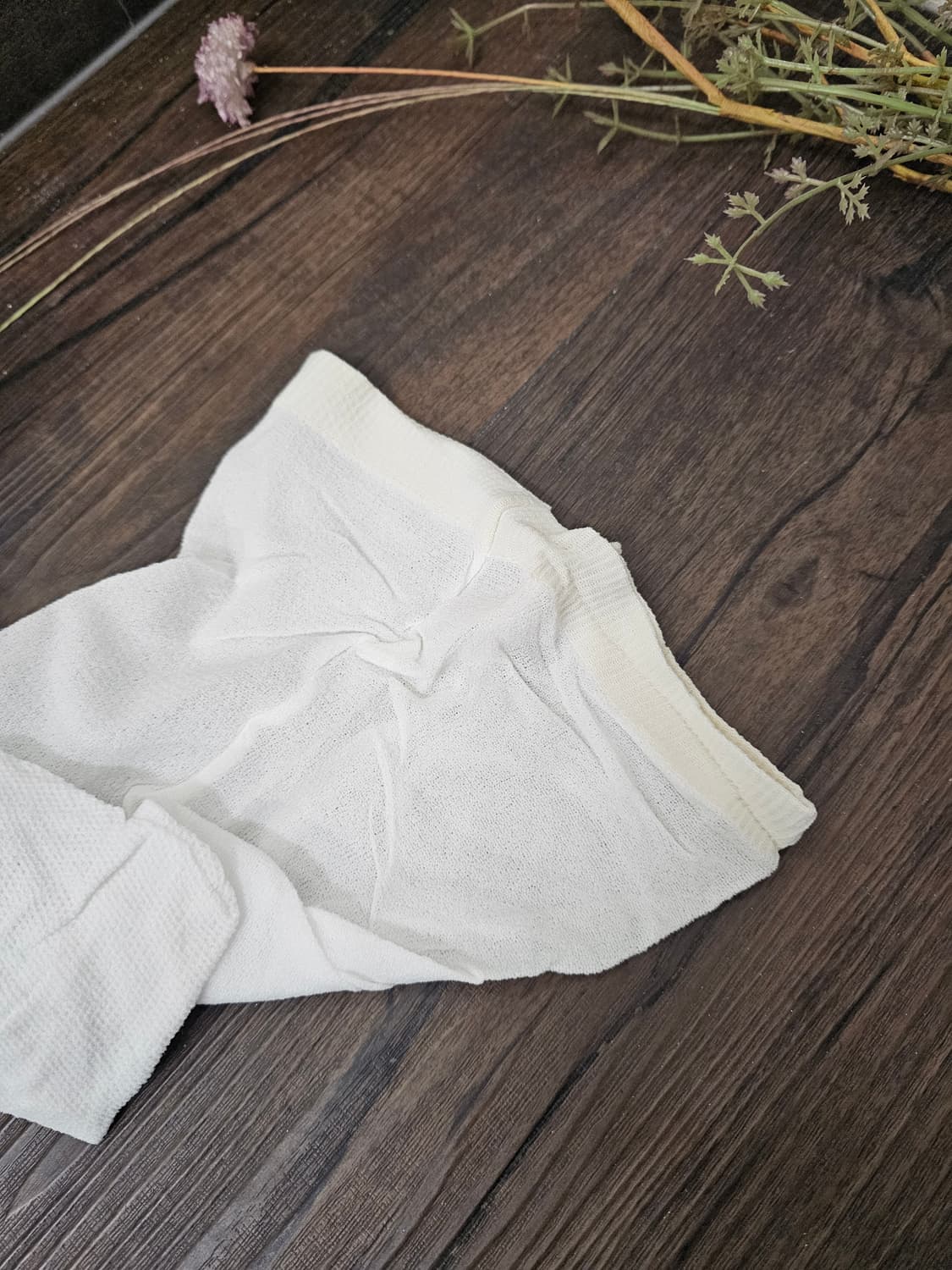 Japan 화이트 망사 패턴 스타킹 상품이미지4