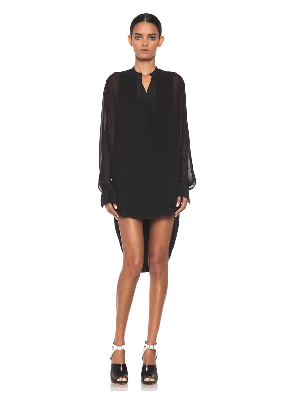 3.1 phillip lim Silk Layered Shirt Dress 상품이미지2