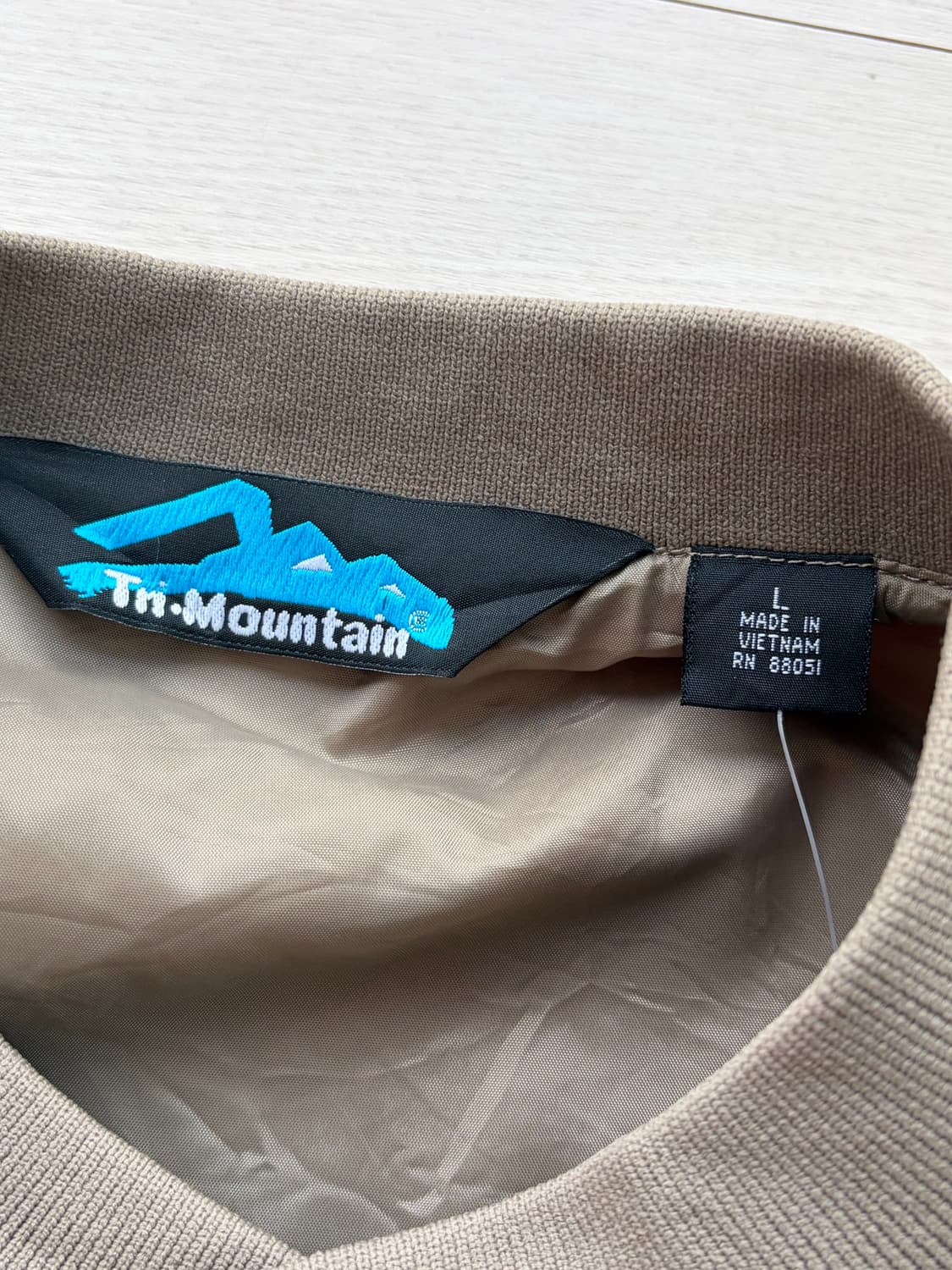 [데드스탁] 00s 켈로그 호랑이 자수 프로모 베이지 웜업 105 상품이미지5