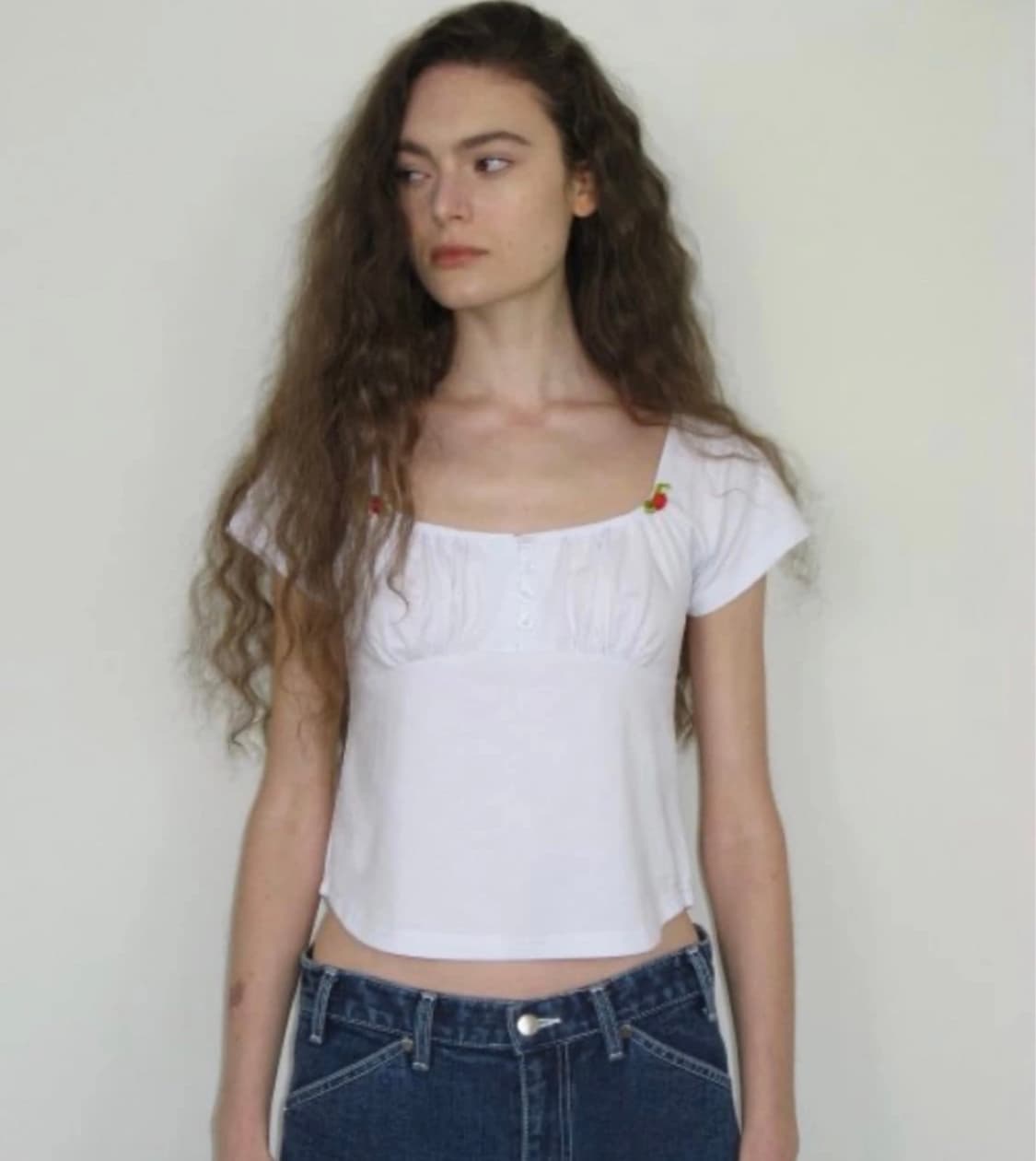 파르티멘토 플로럴 개더링 탑 상품이미지1