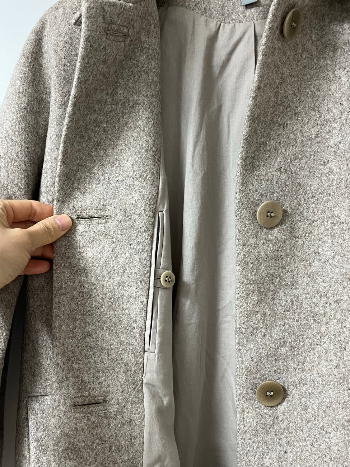 코스 울 코트 상품이미지8