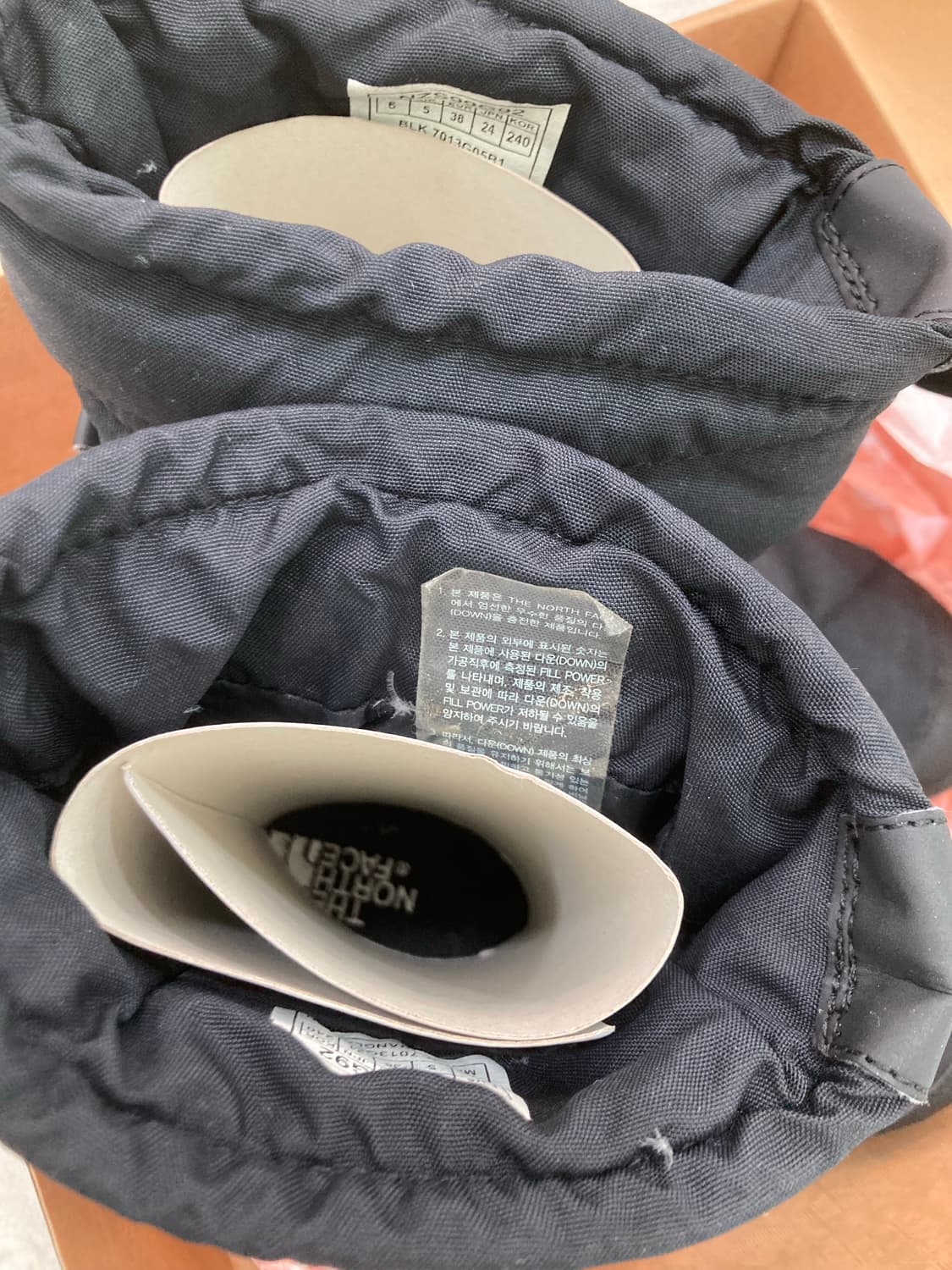 노스페이스 구스 패딩부츠 240 상품이미지6