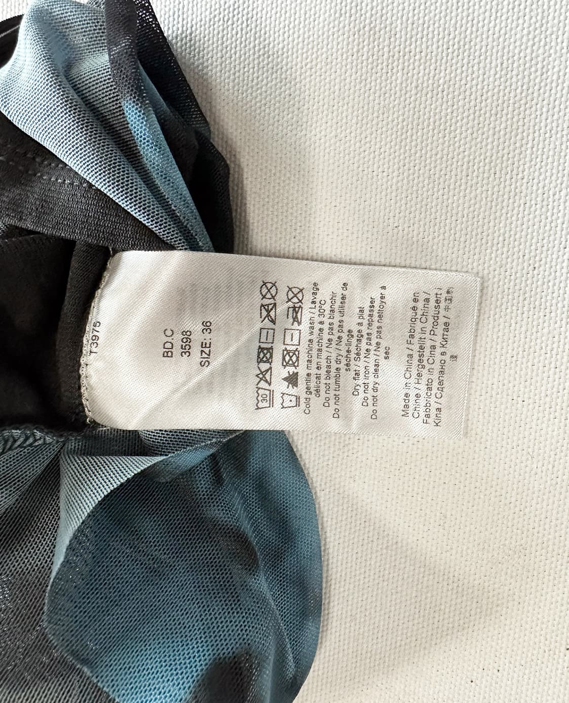 GANNI printed mesh turtleneck 상품이미지10