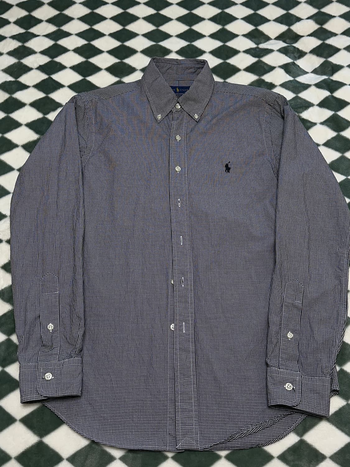 [정품]폴로 랄프로렌 깅엄체크셔츠 슬림핏 S 상품이미지2