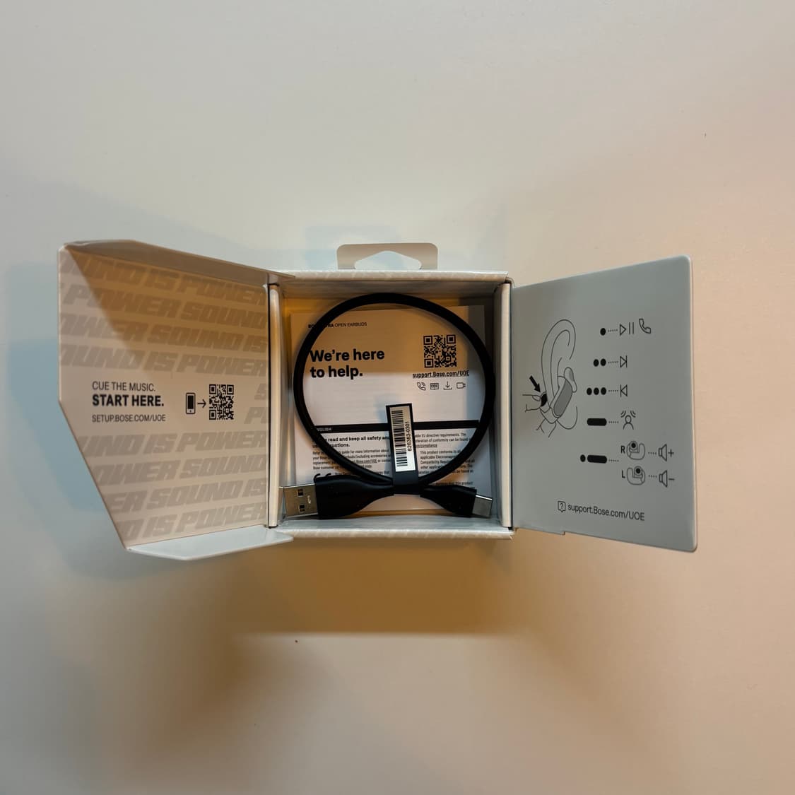 (시착 1회) 보스 울트라 오픈 이어버드 블랙 상품이미지5