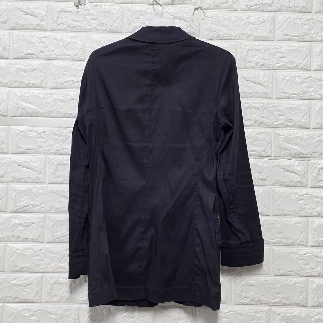 띠어리 블랙 린넨 블레이저 자켓 S 상품이미지4