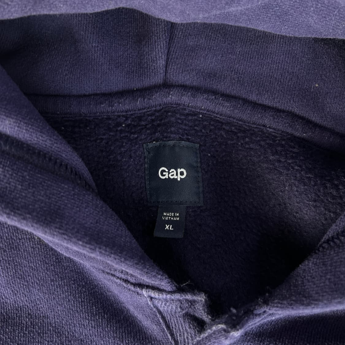 갭 네이비 후드티 XL 상품이미지2