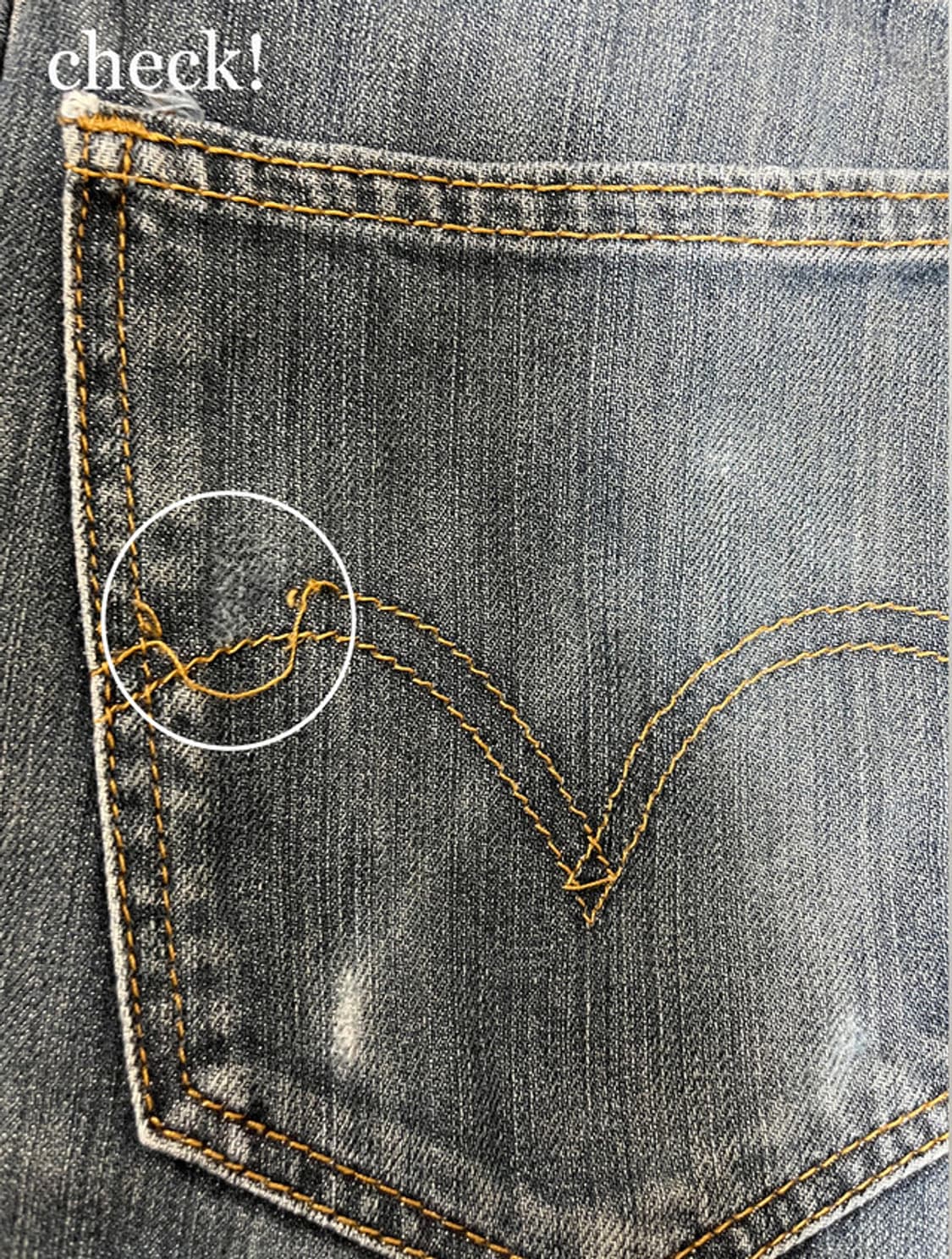 vintage Levi’s 521 denim pants 상품이미지9