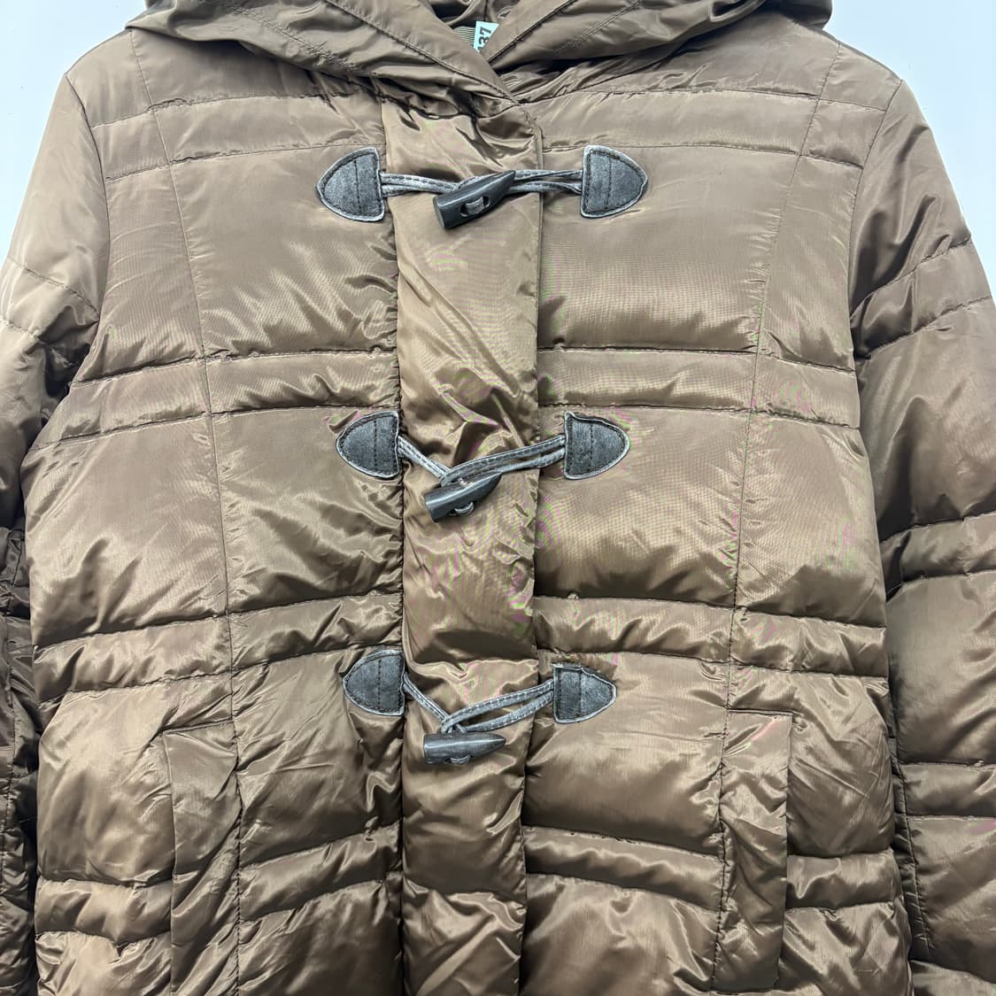 막스마라 브라운 떡볶이 후드 패딩 여/S 상품이미지2