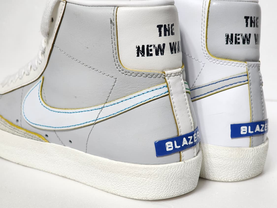 나이키 블레이저 미드 'THE NEW WAY' 화이트/그레이 240mm 상품이미지5
