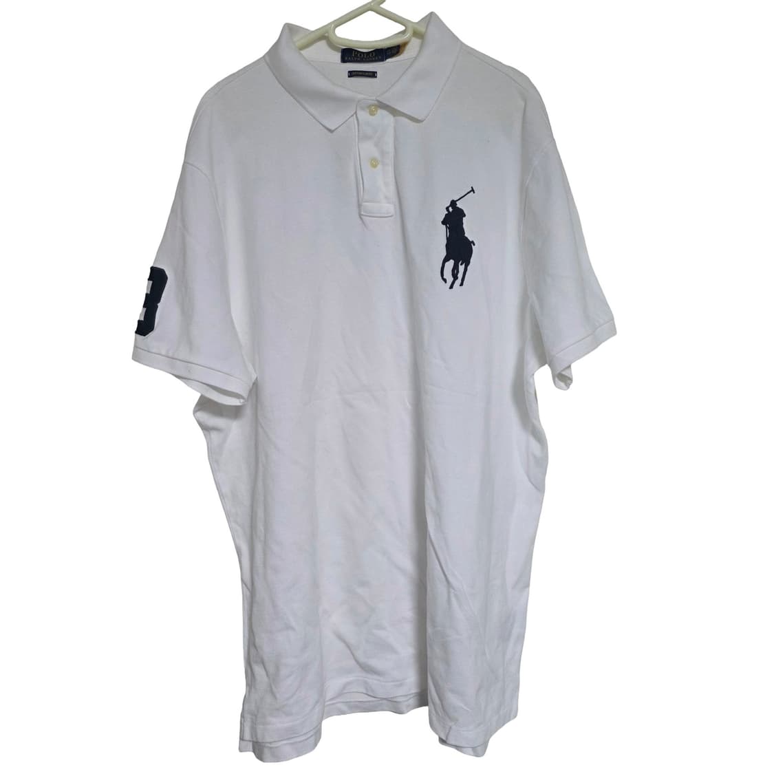 폴로 랄프로렌 QR 화이트 치프키프 카라티 (2XL) 상품이미지1