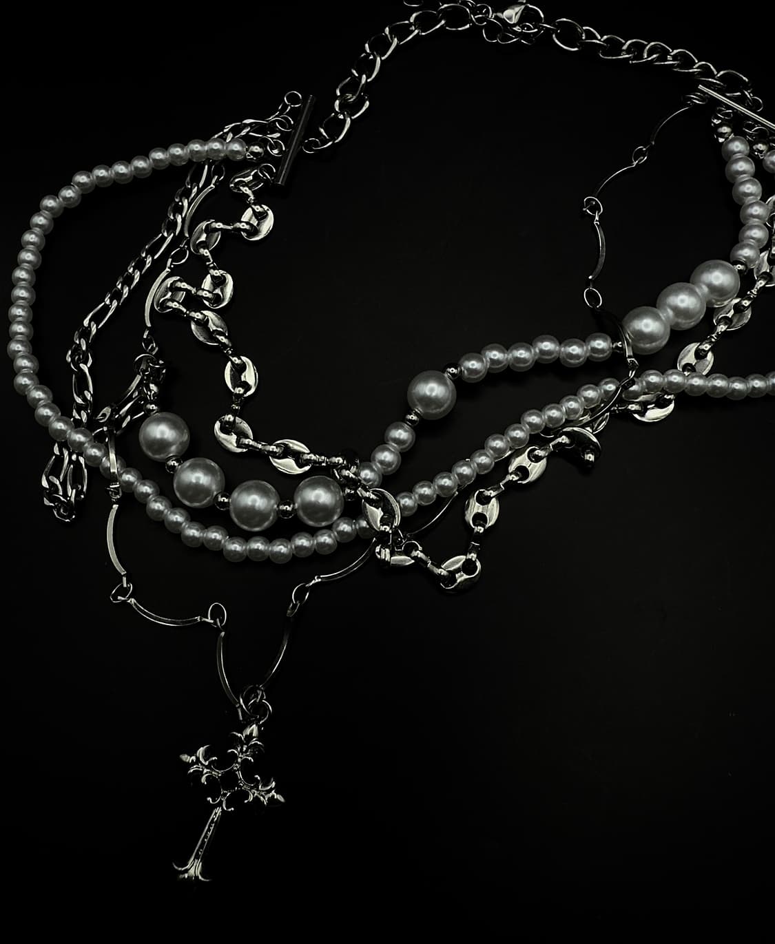 pcr053 twisted pearl necklace 상품이미지4