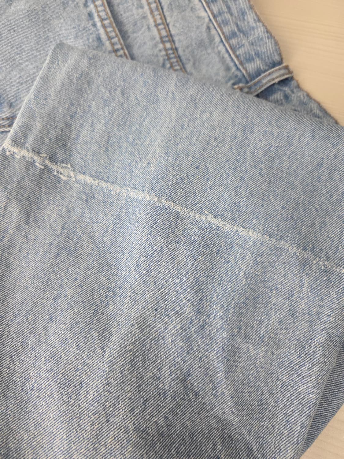 KIMHEKIM 김해김 하트 스탬프 데님 팬츠 상품이미지7