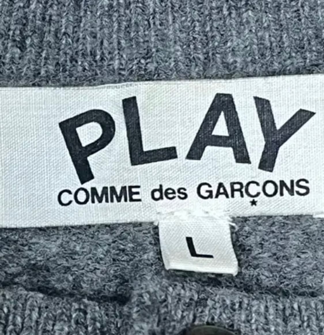 [정품] 꼼데가르송 가디건 L 상품이미지3