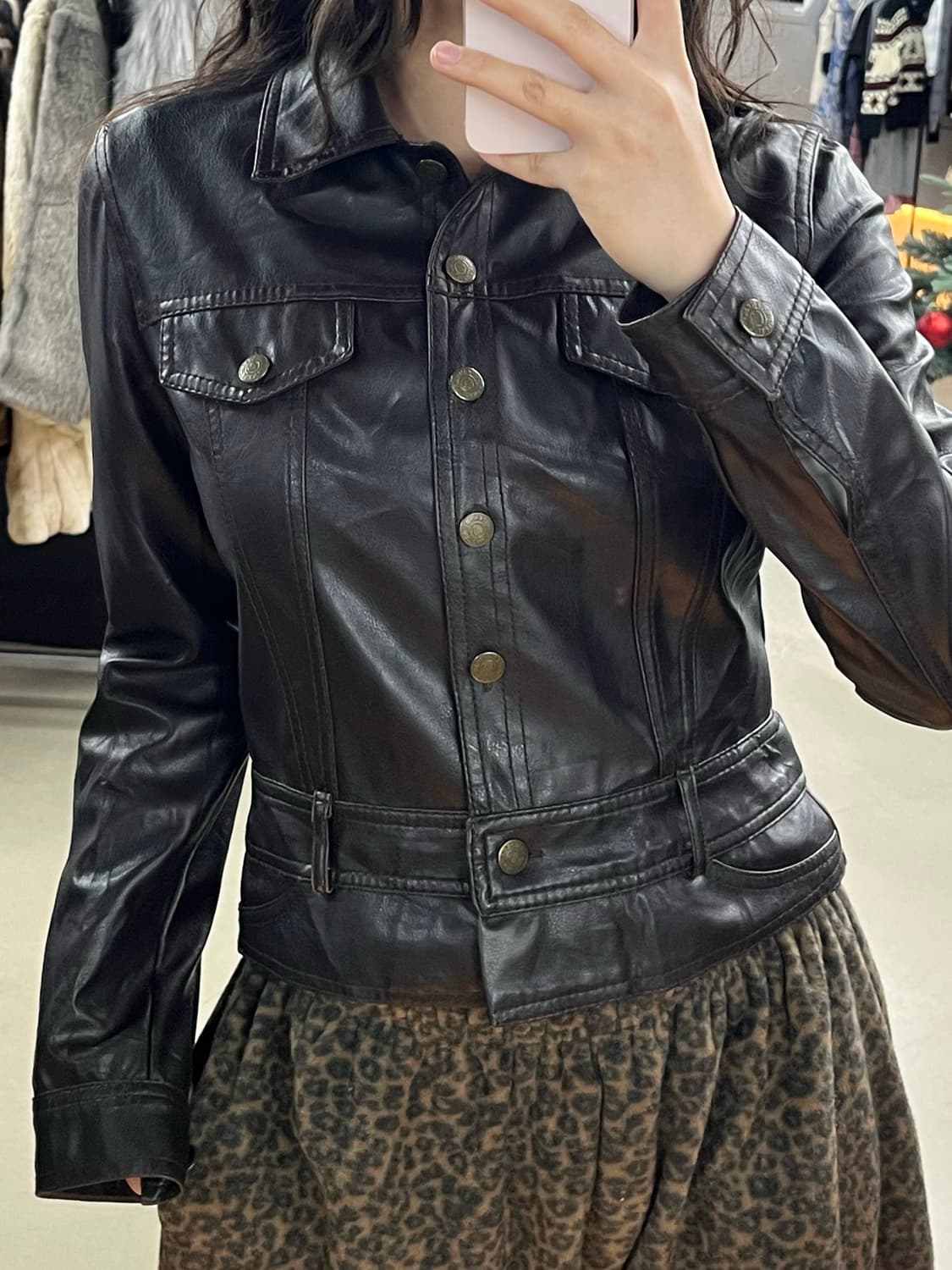 브라운 에이징 자켓 상품이미지1