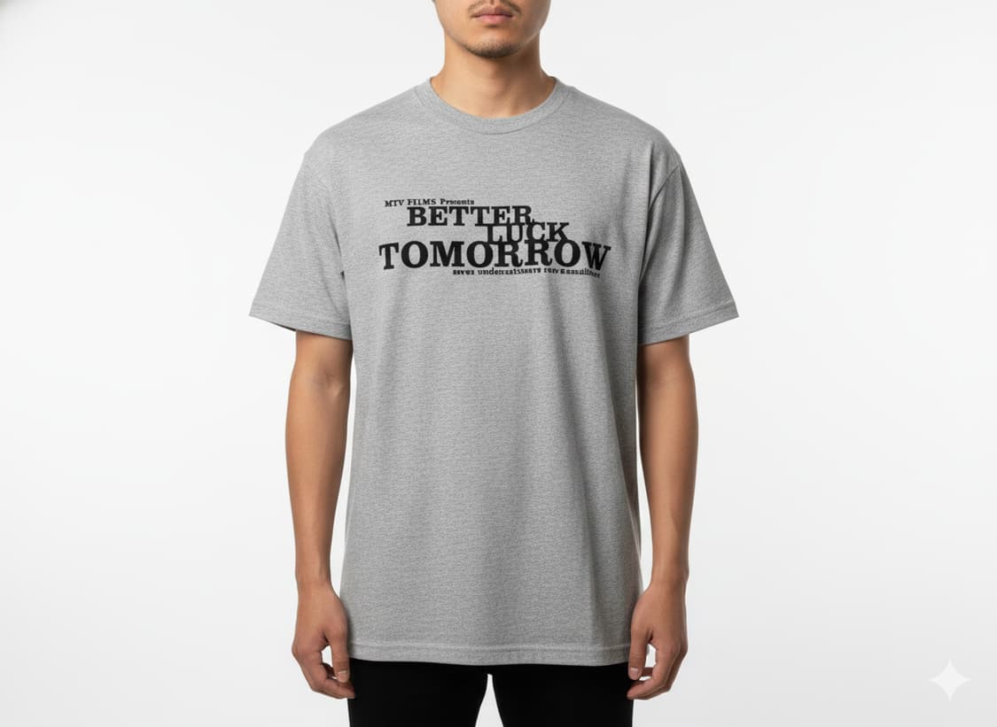 2002년 MTV FILMS Better Luck Tomorrow 티셔츠 상품이미지1
