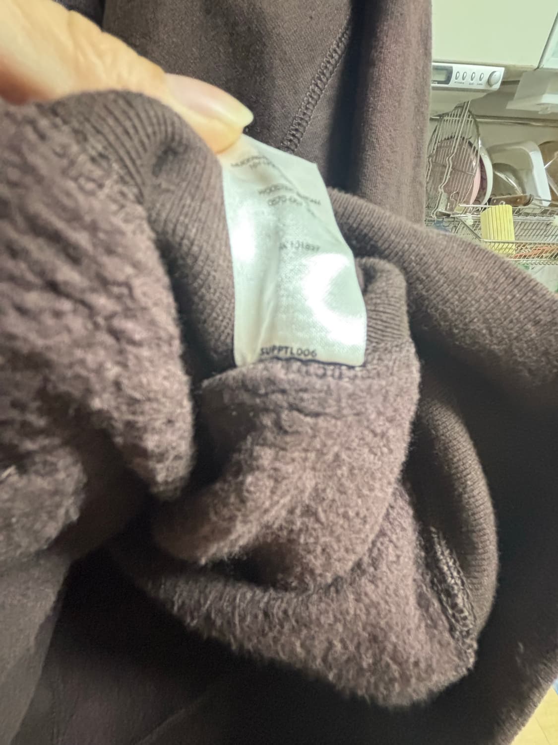 슈프림 박스 로고 후드 다크 브라운 (2회착용) KREAM 현재 S은 7 상품이미지5