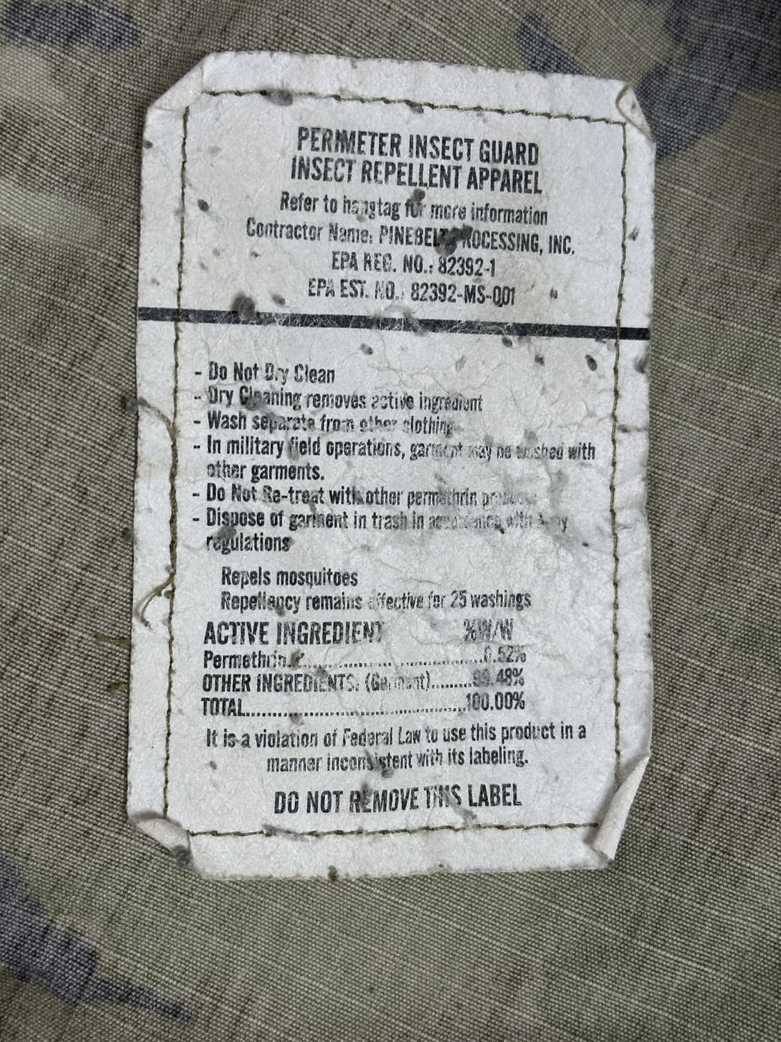 미군 OCP 멀티캠 전투복 상의 (M/L) (L) 상품이미지10