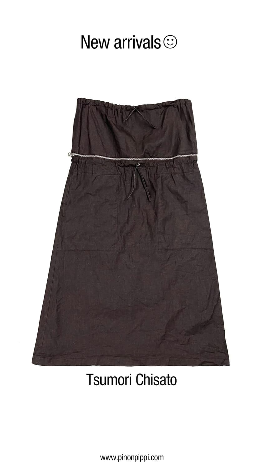 Tsumori Chisato 지퍼 롱 스커트 상품이미지1