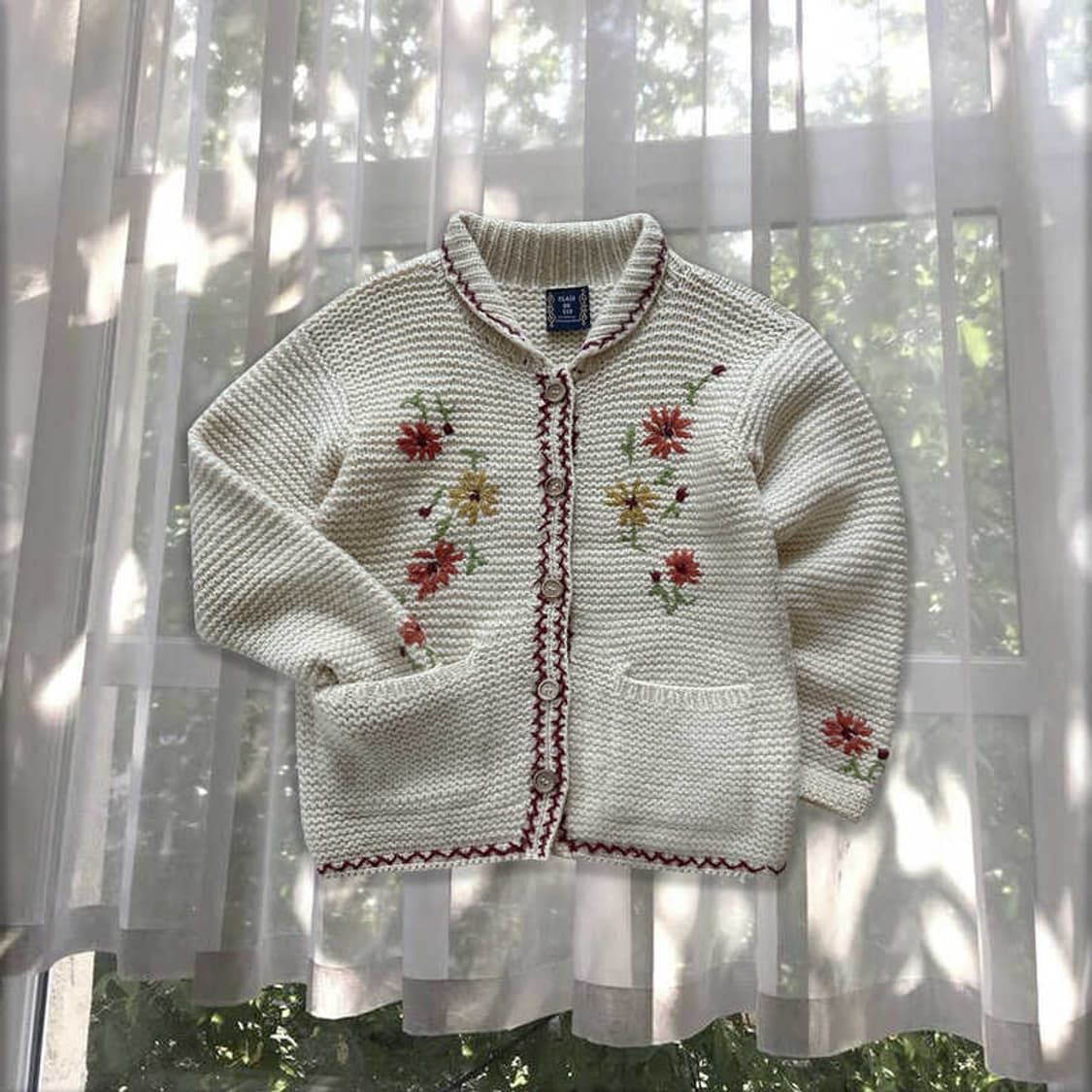 ・. 𓋼𓍊 Flowery Cardigan . ☘︎ 상품이미지1