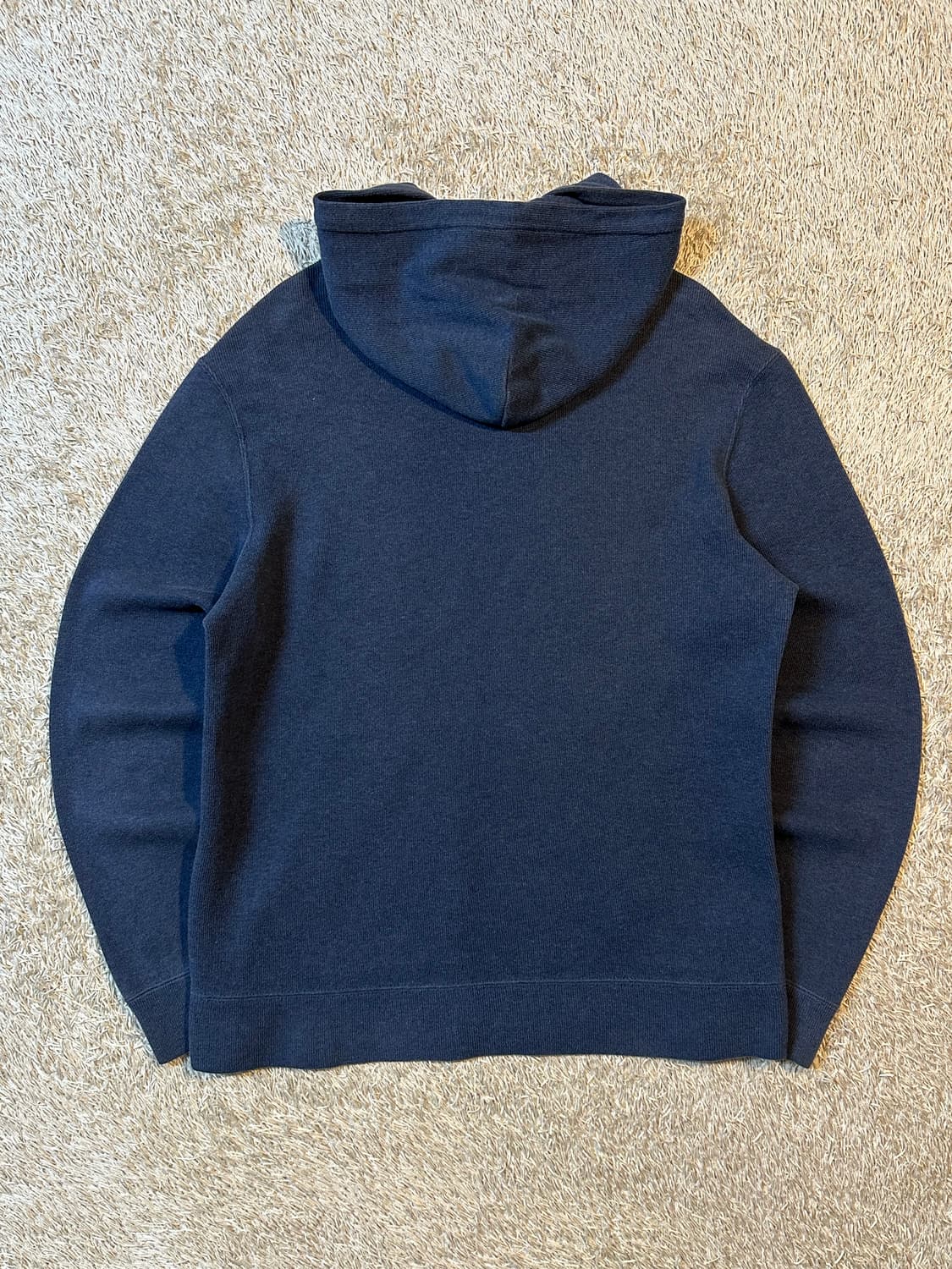 폴로 랄프로렌 POLO 버건디포니 니트 후드티 블루 상품이미지3