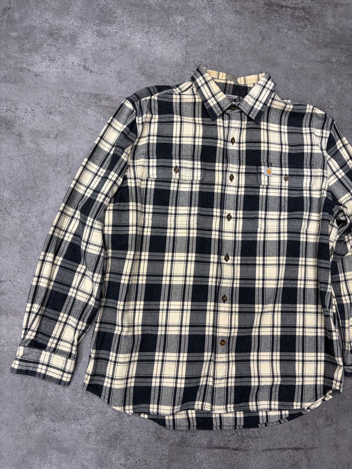 칼하트 플란넬 체크셔츠 상품이미지2