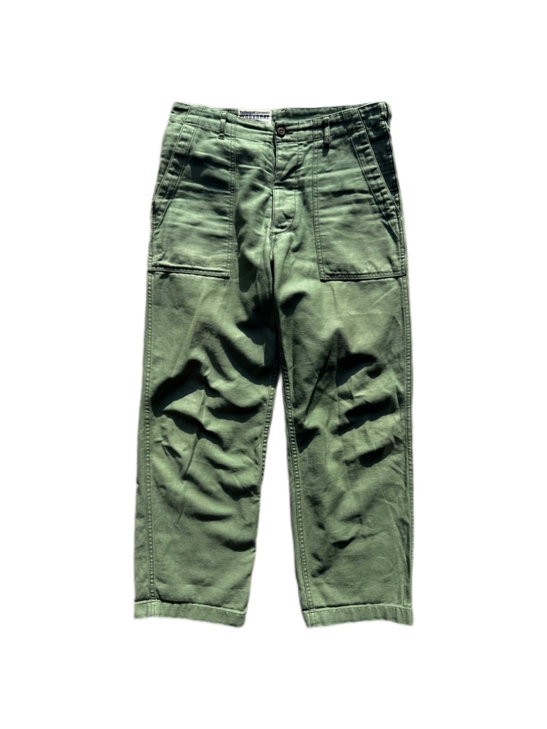 엔지니어드 가먼츠 리버스 새틴 퍼티그 팬츠 S(-33in) 상품이미지1