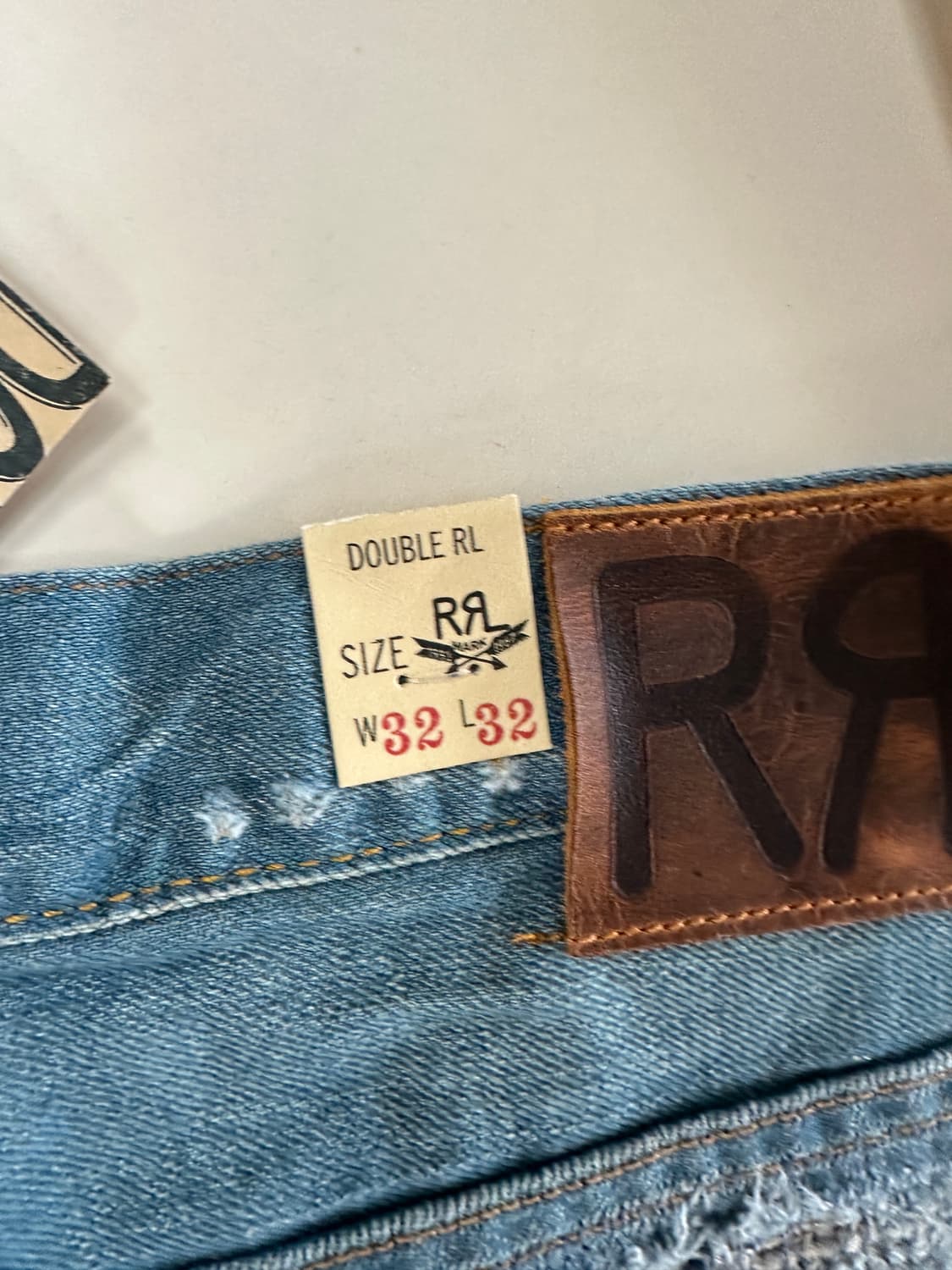 새상품)rrl 빈파포 플레인필드 32x32 상품이미지3
