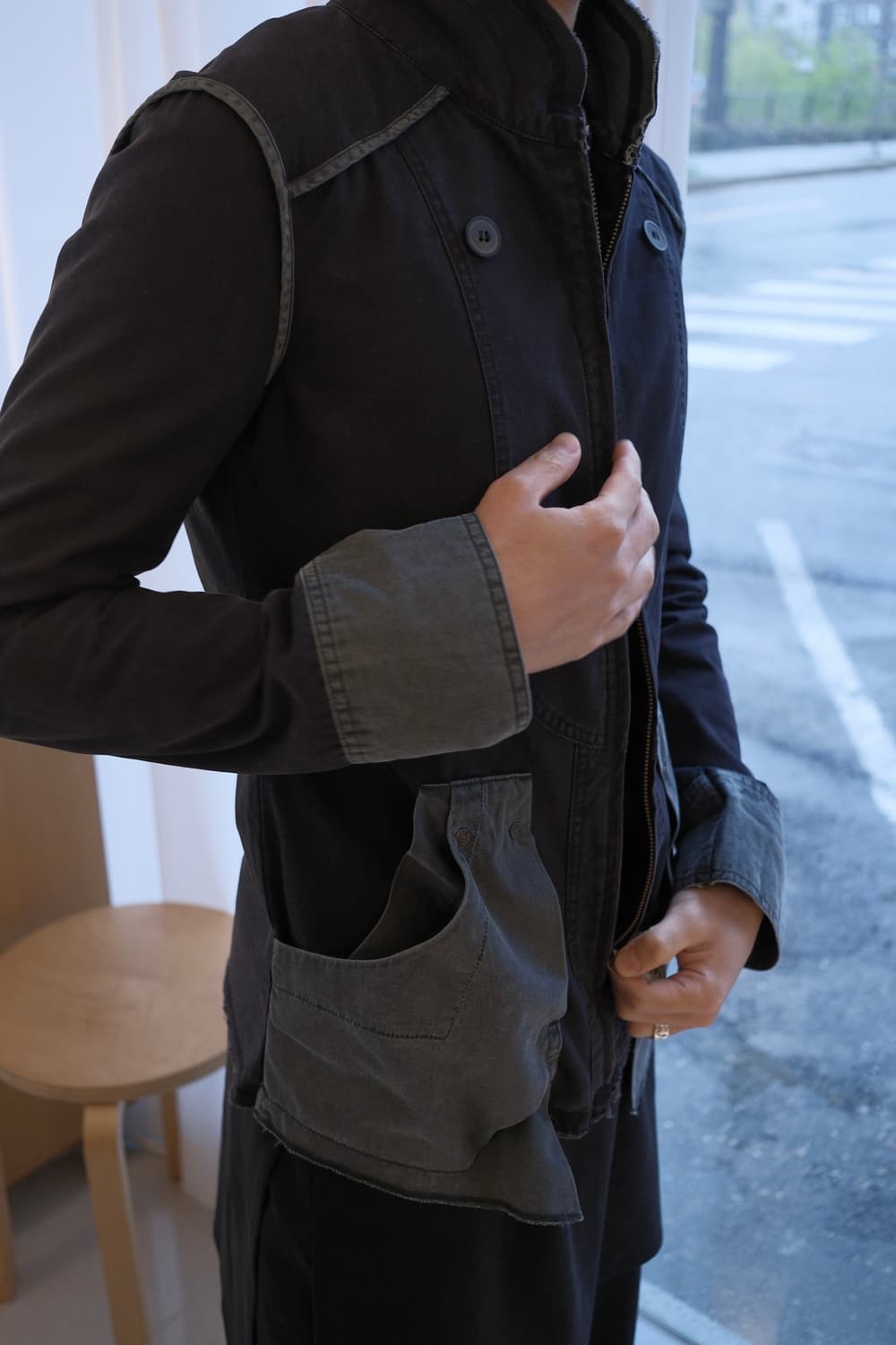 Panel pocket cotton jacket 상품이미지6